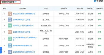 因 弄虚作假 ,明星靳东持股40 公司被列入经营异常名录